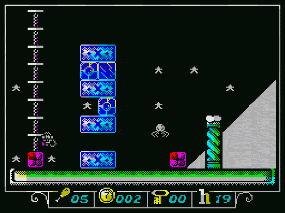 Sir Ababol 2: The Ice Palace Screenshot 12 (Spectrum 128K)