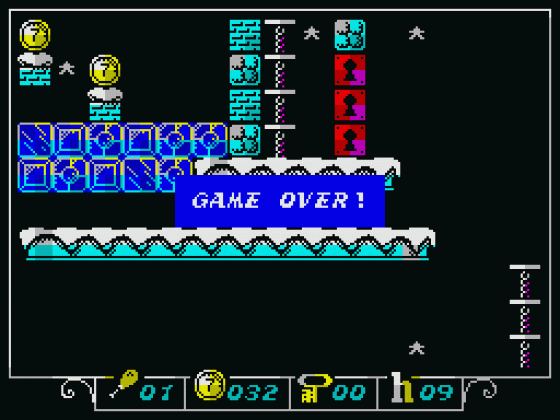 Sir Ababol 2: The Ice Palace Screenshot 19 (Spectrum 128K)