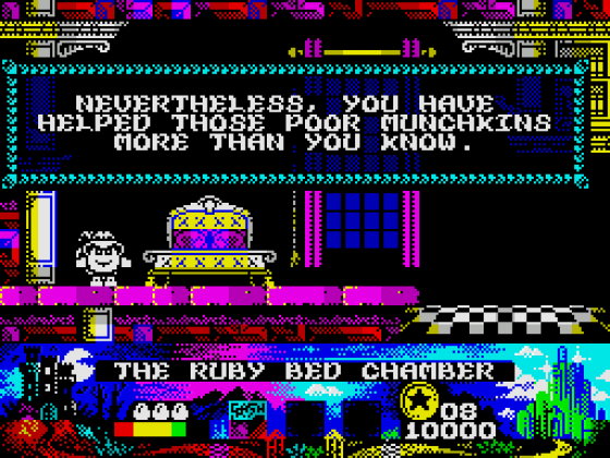 Wonderful Dizzy Screenshot 28 (Spectrum 128K)