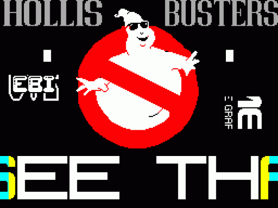 Hollis-Buster Screenshot 1 (Spectrum 128K)