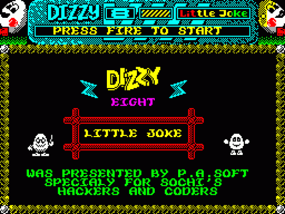 Dizzy 8: Little Joke