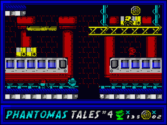 Phantomas Tales #4: Severin Sewers Screenshot 14 (Spectrum 128K)