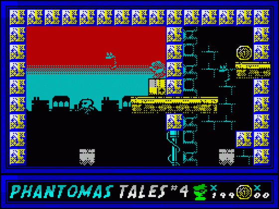 Phantomas Tales #4: Severin Sewers Screenshot 20 (Spectrum 128K)