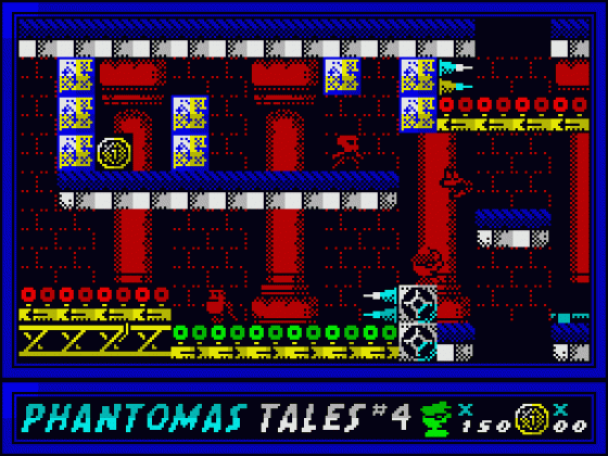 Phantomas Tales #4: Severin Sewers Screenshot 23 (Spectrum 128K)