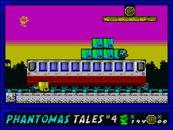 Phantomas Tales #4: Severin Sewers Screenshot 28 (Spectrum 128K)