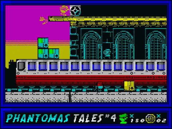 Phantomas Tales #4: Severin Sewers Screenshot 29 (Spectrum 128K)