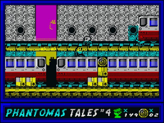 Phantomas Tales #4: Severin Sewers Screenshot 32 (Spectrum 128K)