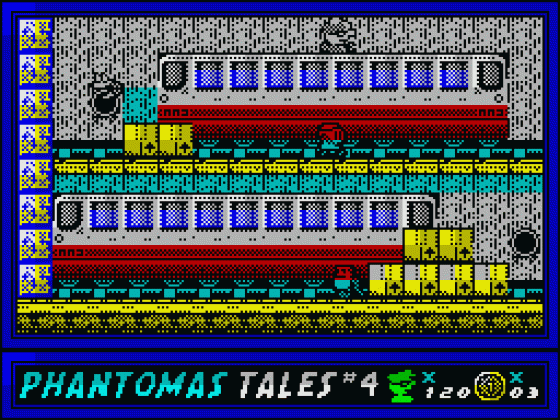 Phantomas Tales #4: Severin Sewers Screenshot 34 (Spectrum 128K)