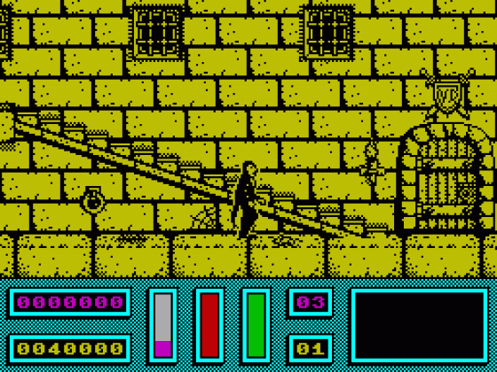 Night Hunter Screenshot 1 (Spectrum 128K)