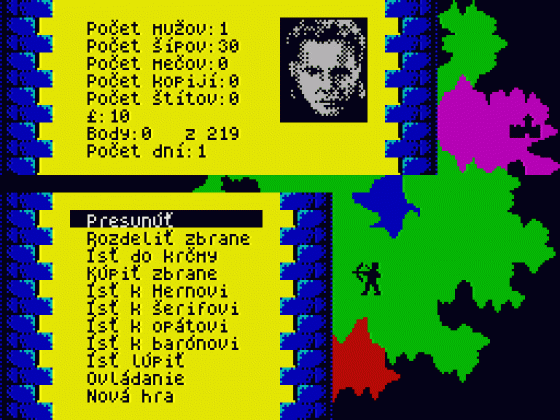 Sherwood Screenshot 6 (Spectrum 128K)