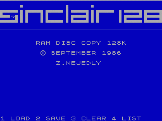 Ram Disc Copy Screenshot