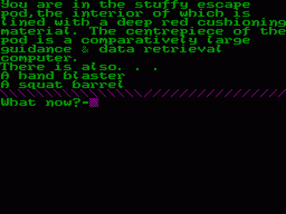 Stalker Screenshot 1 (Spectrum 128K)