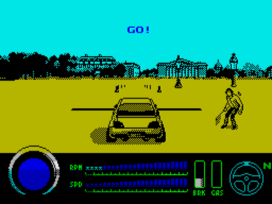 Drift Screenshot 6 (Spectrum 128K/+2/+3)