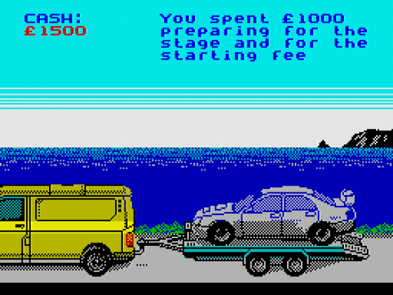 Drift Screenshot 13 (Spectrum 128K/+2/+3)