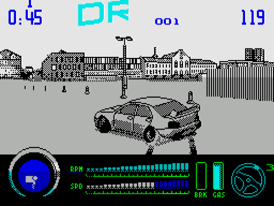 Drift Screenshot 20 (Spectrum 128K/+2/+3)