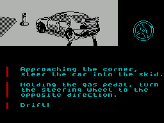 Drift Screenshot 30 (Spectrum 128K/+2/+3)