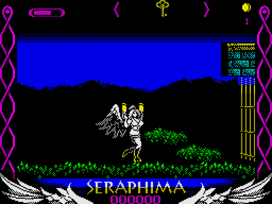 Seraphima Screenshot 21 (Spectrum 128K/+2/+3)