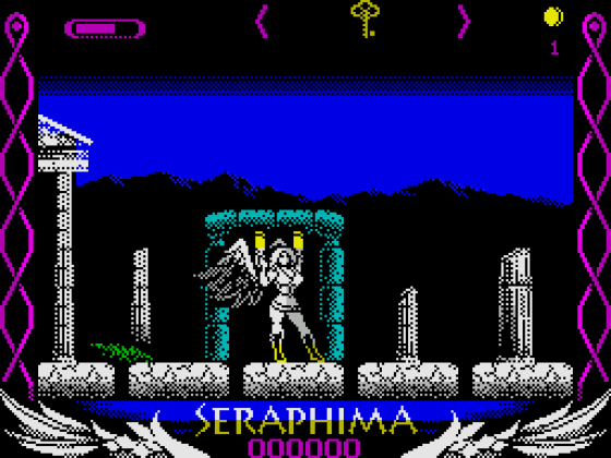 Seraphima Screenshot 22 (Spectrum 128K/+2/+3)