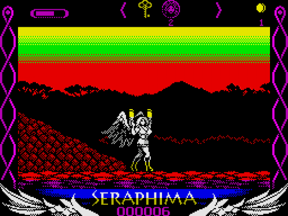 Seraphima Screenshot 25 (Spectrum 128K/+2/+3)