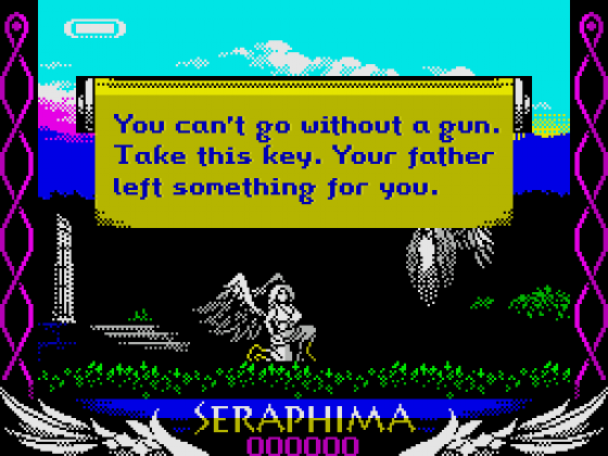 Seraphima Screenshot 31 (Spectrum 128K/+2/+3)