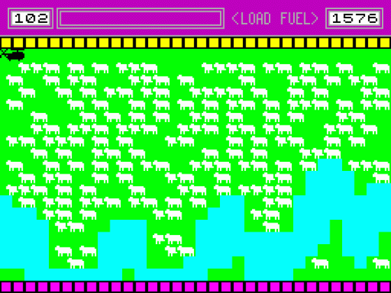 Save Our Sheep Screenshot 1 (Spectrum 16K)