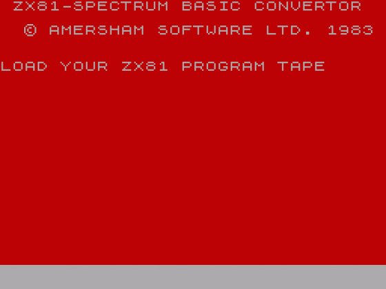 AM-ZXSP Screenshot