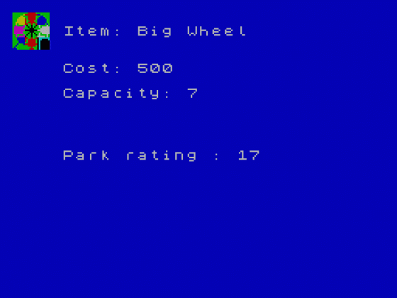 Fun Park Screenshot 9 (Spectrum 16K/48K)