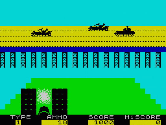 3D-Tanx Screenshot 6 (Spectrum 16K)