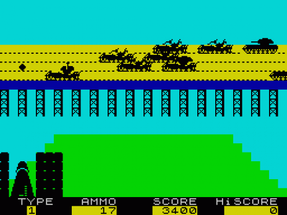 3D-Tanx Screenshot 7 (Spectrum 16K)