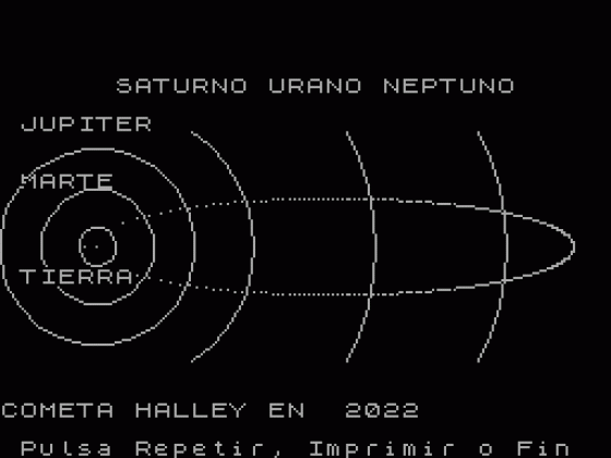 Cometa Halley Screenshot