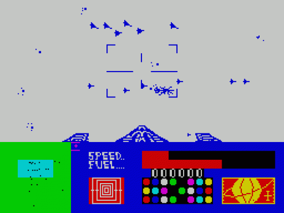 3D Space Wars Screenshot 5 (Spectrum 16K)