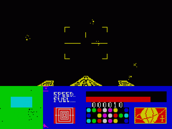 3D Space Wars Screenshot 6 (Spectrum 16K)