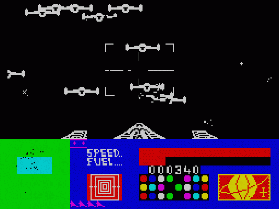 3D Space Wars Screenshot 19 (Spectrum 16K)
