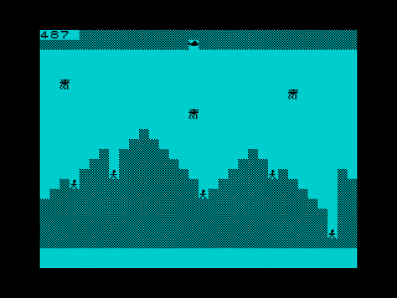 Chobotnice Screenshot 1 (Spectrum 16K)