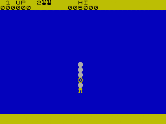 Magic Worm Screenshot 1 (Spectrum 16K)