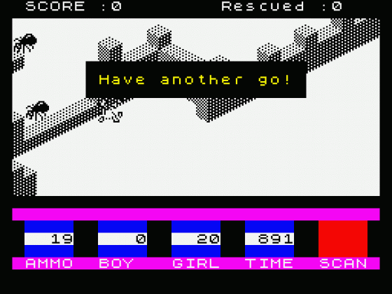 Ant Attack Screenshot 30 (Spectrum 16K)