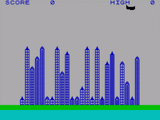 Missile Commander Screenshot 1 (Spectrum 16K)