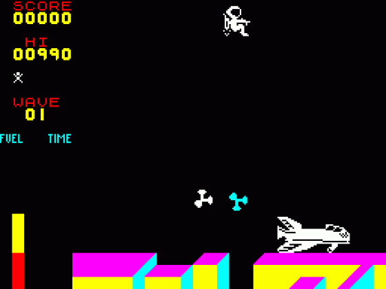 Space Walk Screenshot 8 (Spectrum 16K/48K)