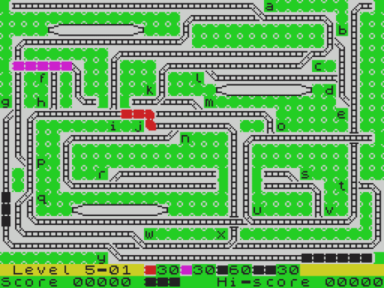 The Train Game Screenshot 17 (Spectrum 16K)