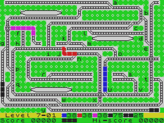 The Train Game Screenshot 18 (Spectrum 16K)