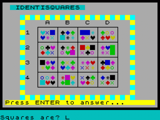 Identisquares Screenshot