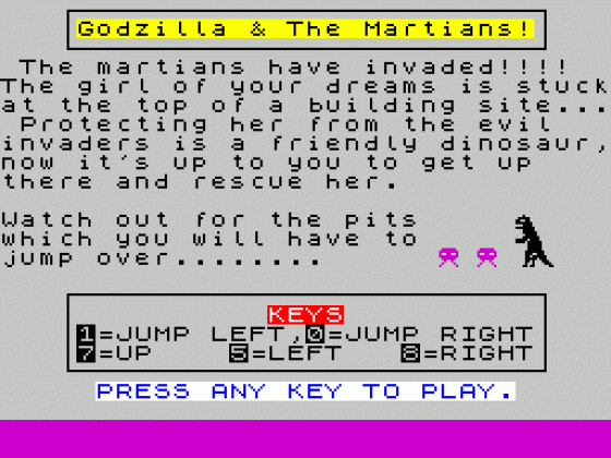 Godzilla And The Martians