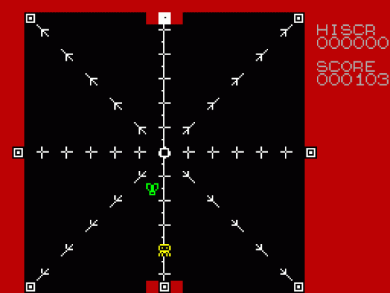 Spiders Web Screenshot 1 (Spectrum 16K)