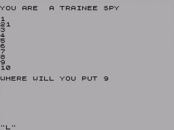 Spy Q Test Screenshot