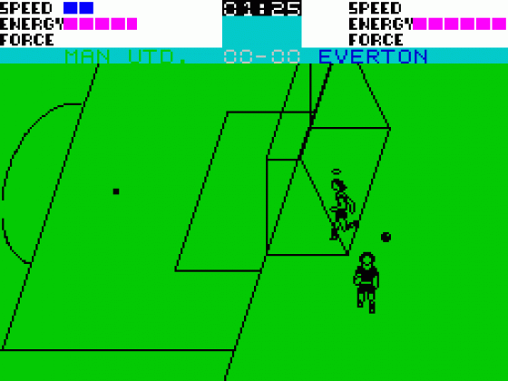 Super Soccer Screenshot 5 (Spectrum 16K)