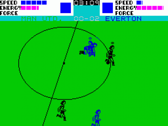 Super Soccer Screenshot 6 (Spectrum 16K)