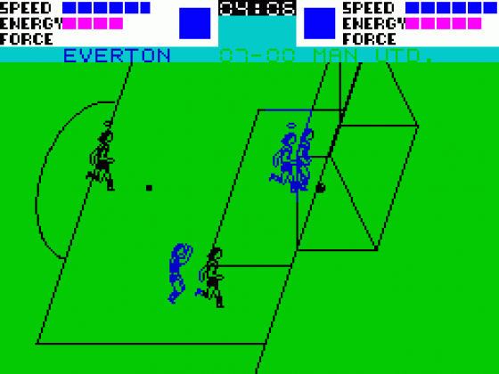 Super Soccer Screenshot 8 (Spectrum 16K)