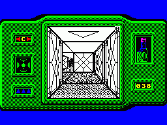 Labyrinths Of Death Screenshot 1 (Spectrum 48K)