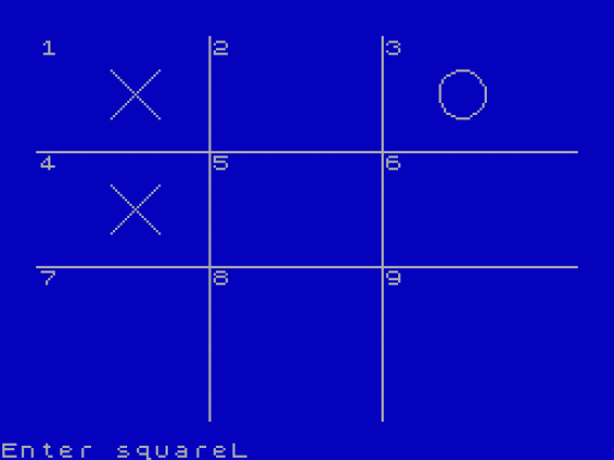 Begin: Noughts and Crosses Screenshot