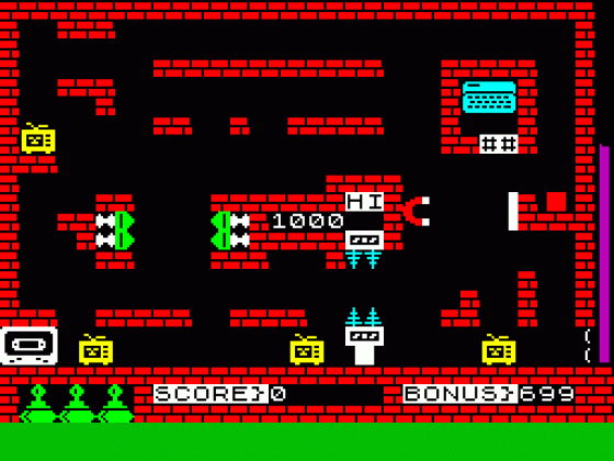 Electro Screenshot 1 (Spectrum 48K)